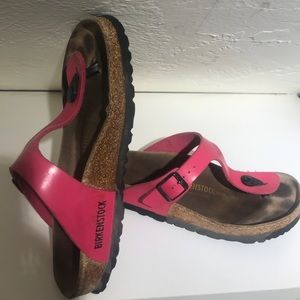 Hot Pink Birkenstocks